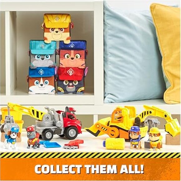 PAW PATROL “Rubble” Rubble &‎ Crew Stuffed Animal Toy (NEW!) - Picture 5 of 8